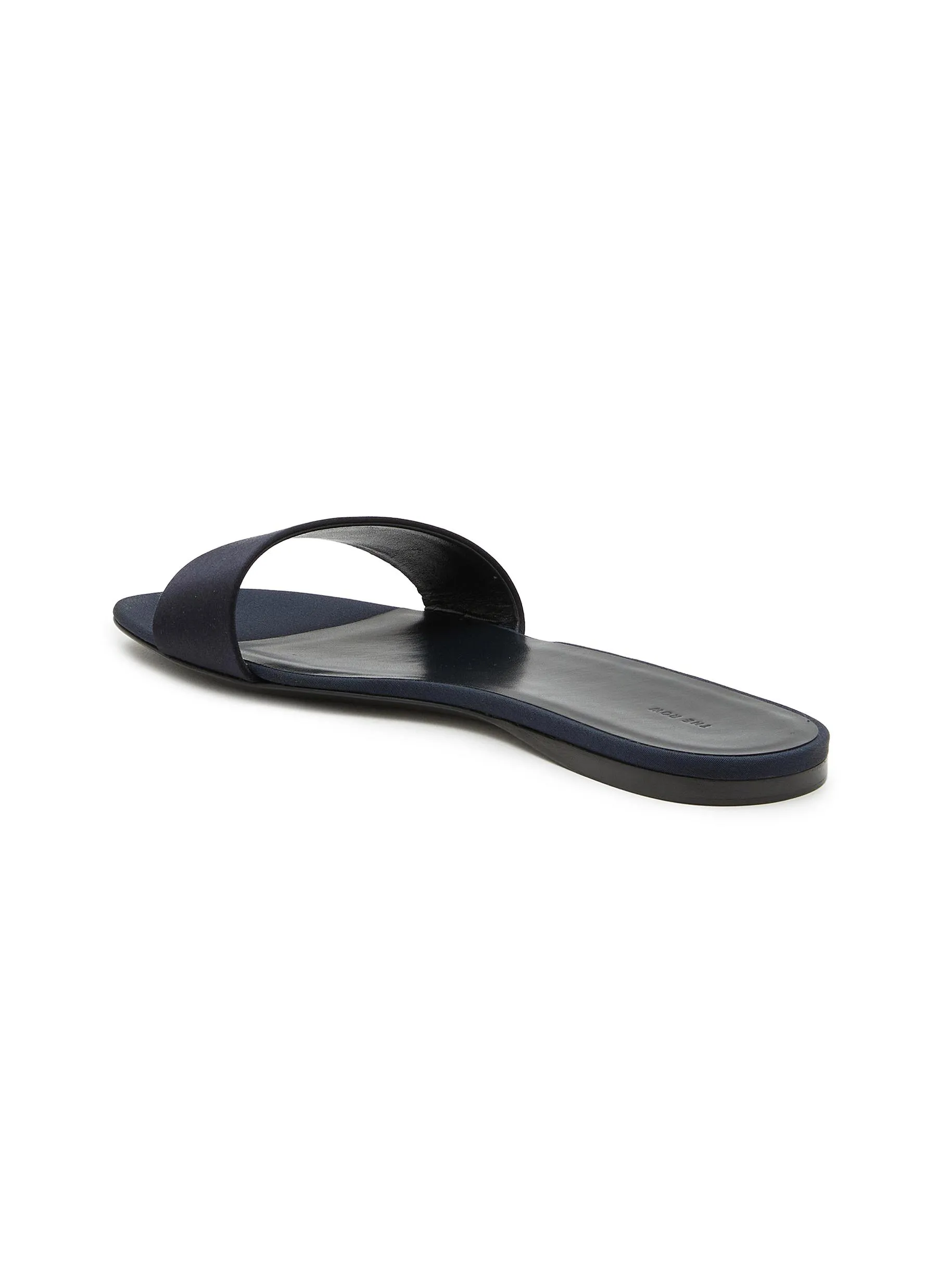 -----------THE ROW  ---- ------------ ----Satin Flat Slides --