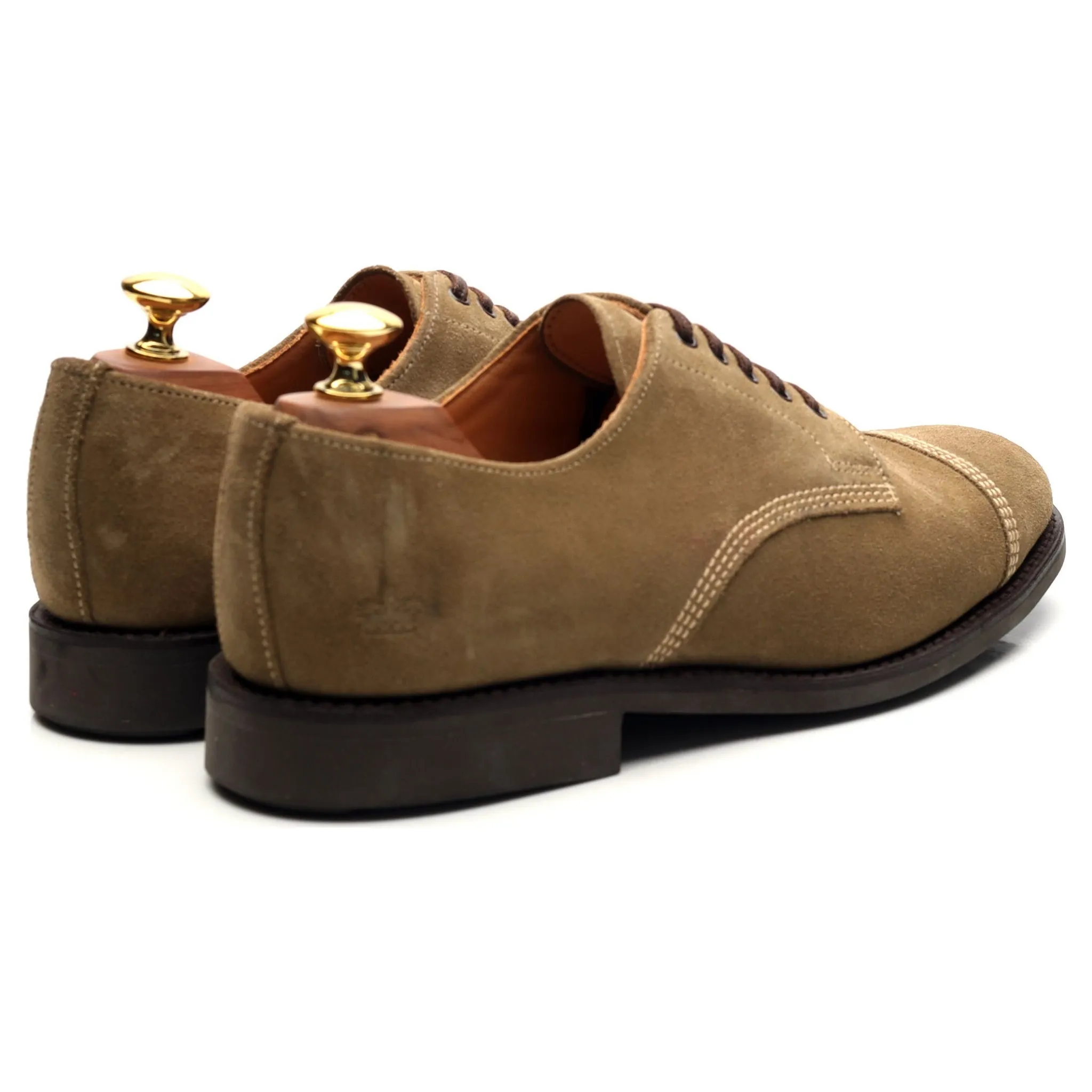 '1128' Sand Suede Derby UK 7 F