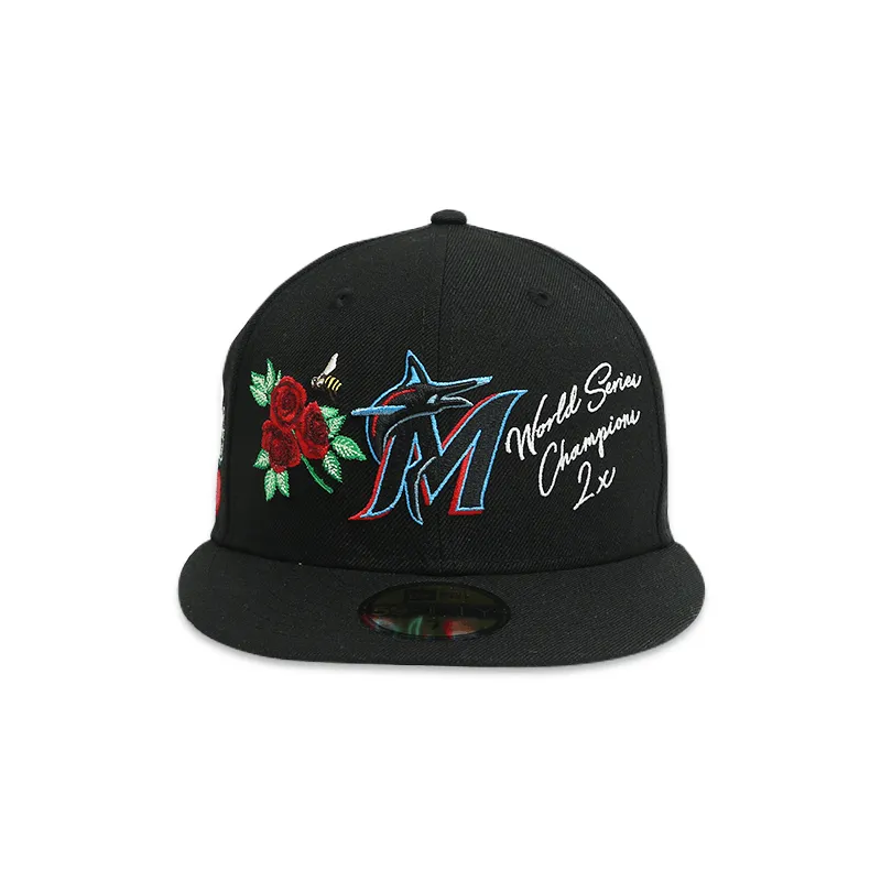 Miami Marlines Quickstrike Icon Fitted Cap