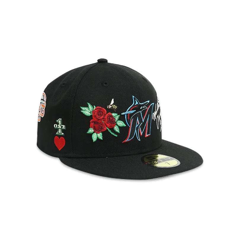 Miami Marlines Quickstrike Icon Fitted Cap