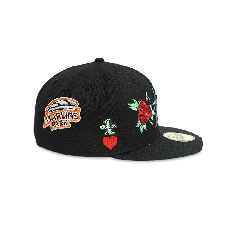 Miami Marlines Quickstrike Icon Fitted Cap