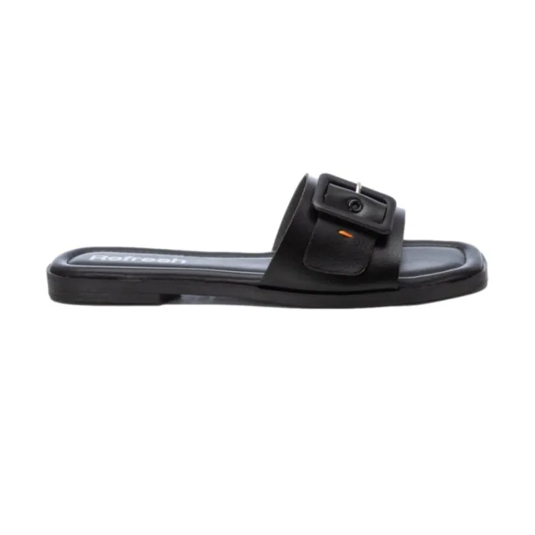 171961 Refresh Sandali Donna Flat Black