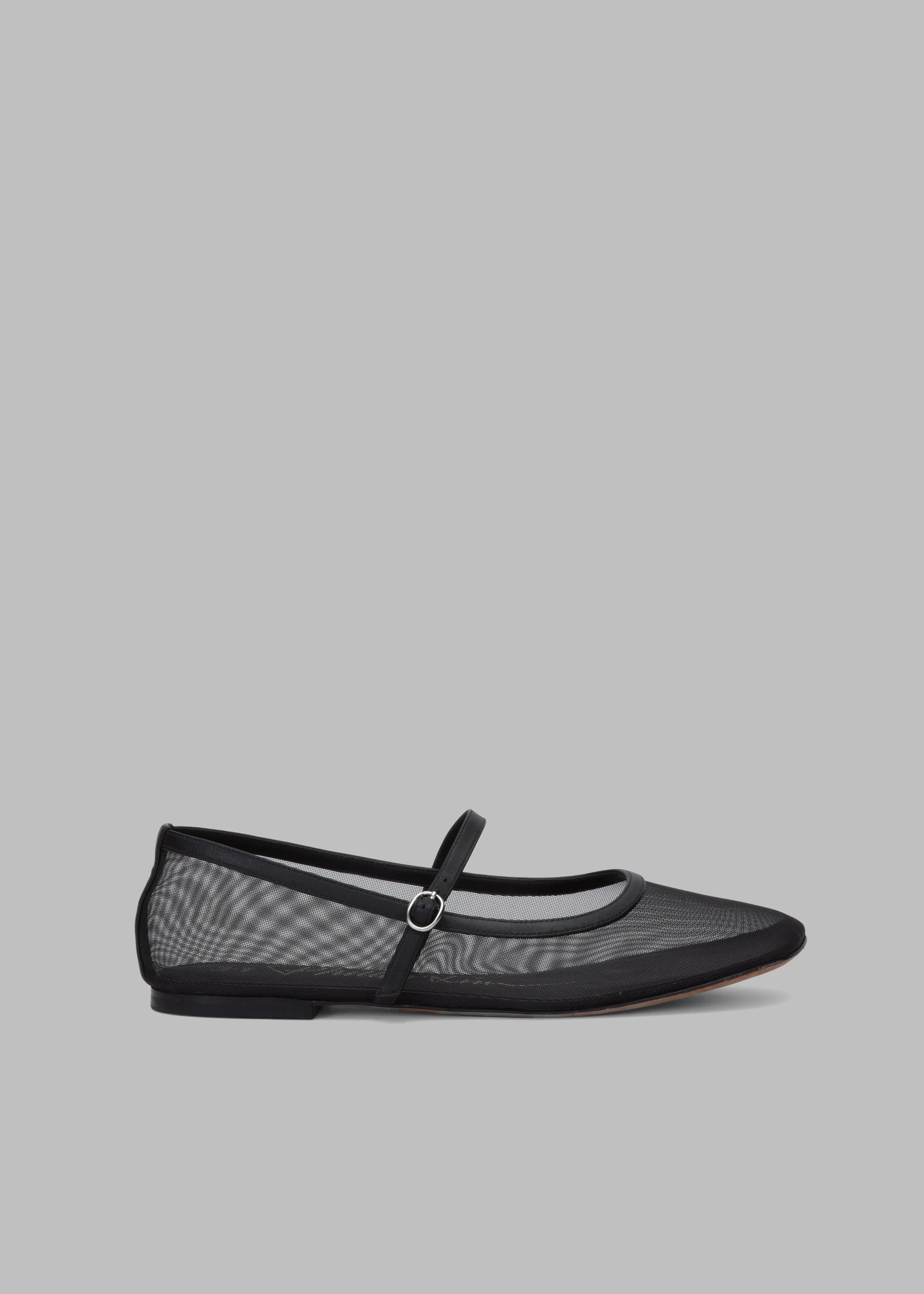 3.1 Phillip Lim ID Mesh Mary Jane Flat - Black