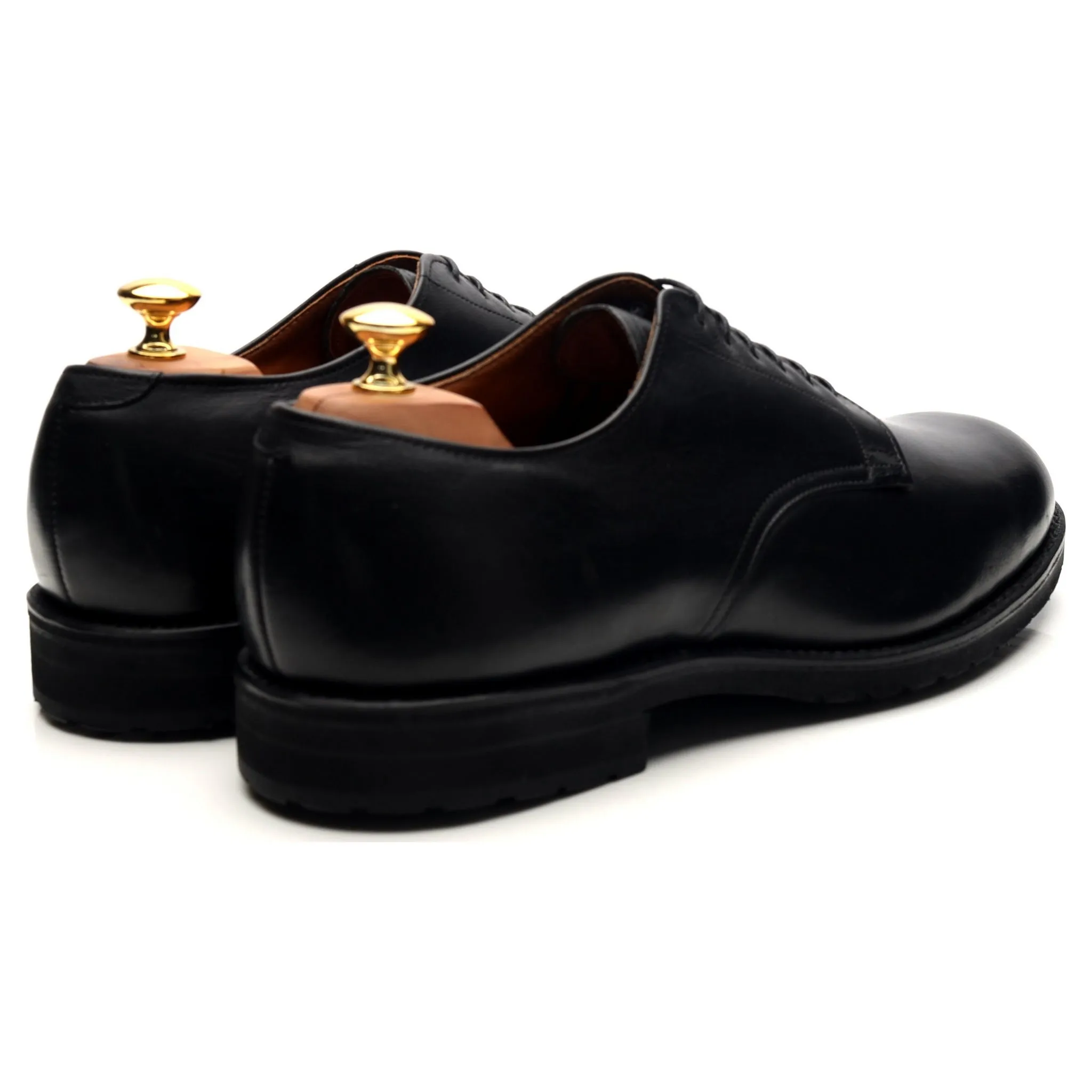 '343' Black Leather Derby UK 9.5 US 10 EEE