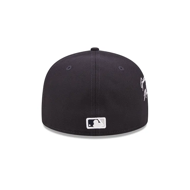 New York Yankees Navy Cloud Icon 59FIFTY Fitted Cap