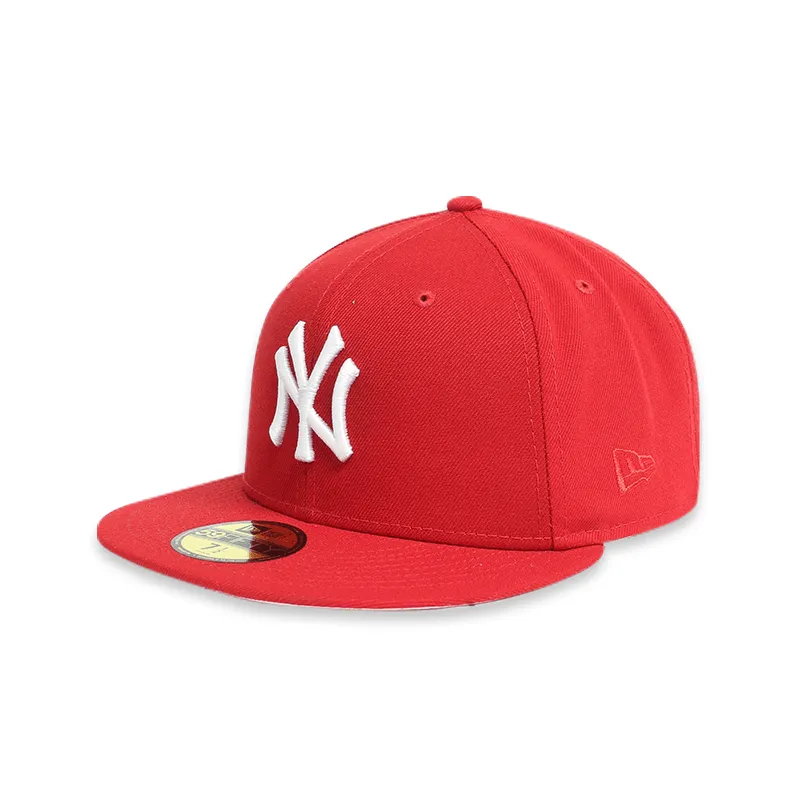 New York Yankees Red 00 WS 59FIFTY Fitted Cap