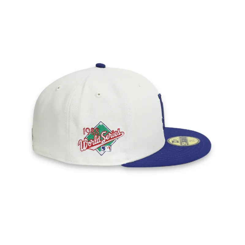 Los Angeles Dodgers White '88 WS 59FIFTY Fitted Cap