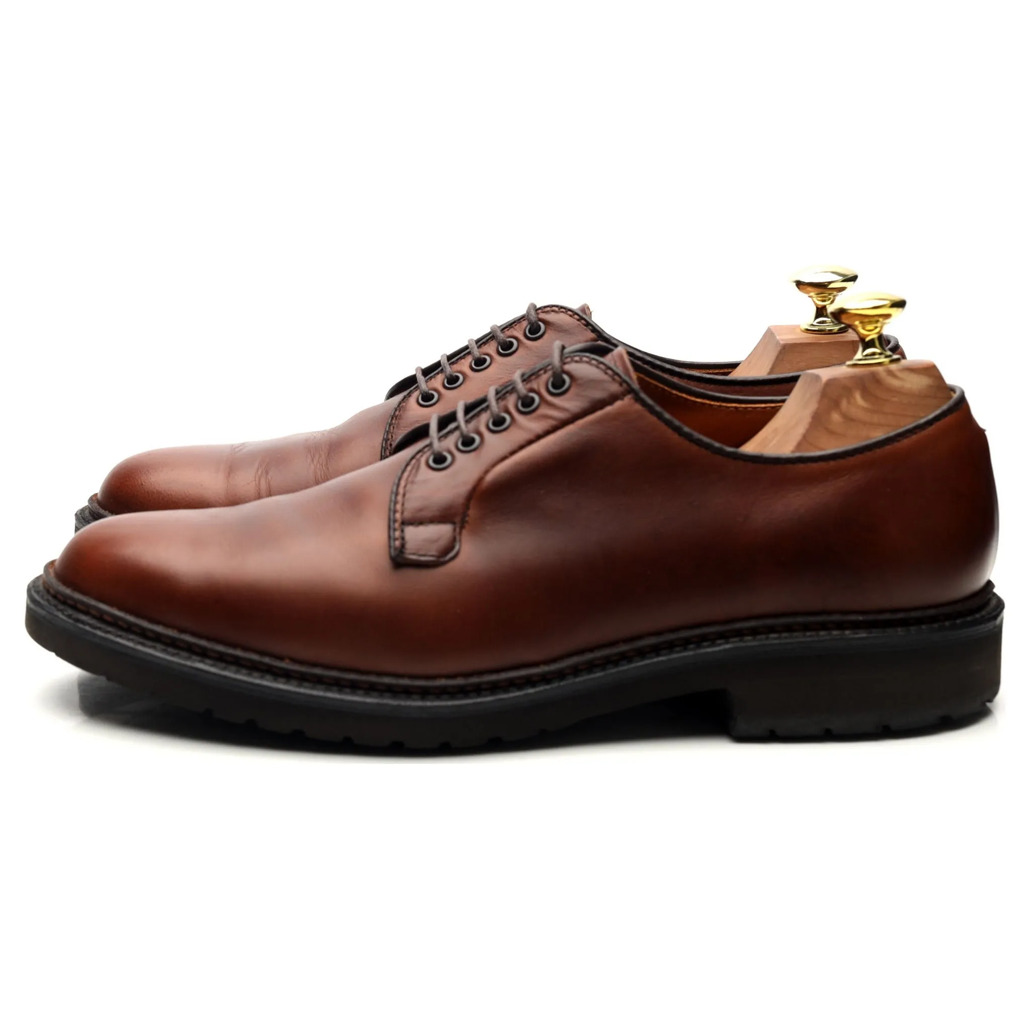 '9432S' Brown Leather Derby UK 7.5 US 8