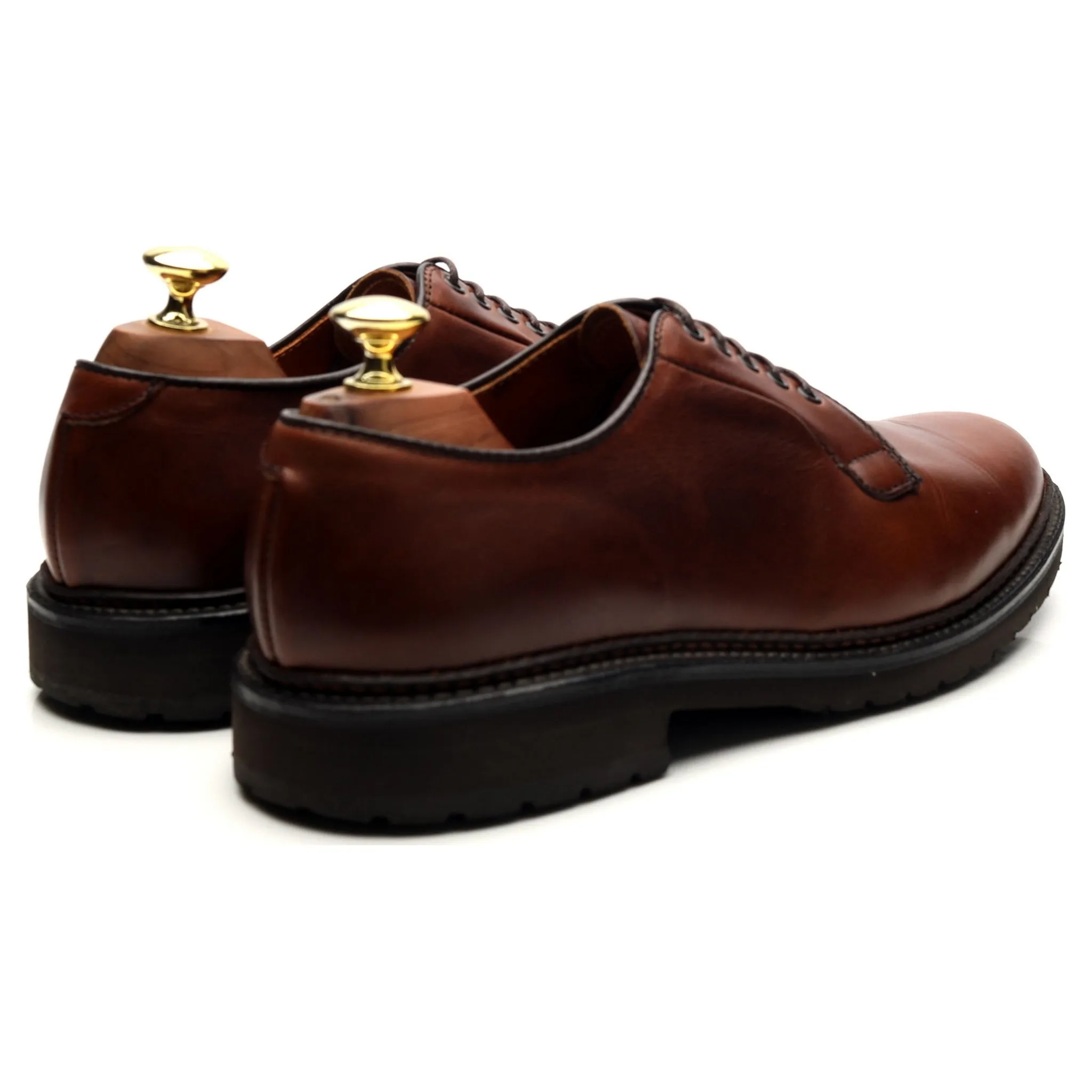 '9432S' Brown Leather Derby UK 7.5 US 8