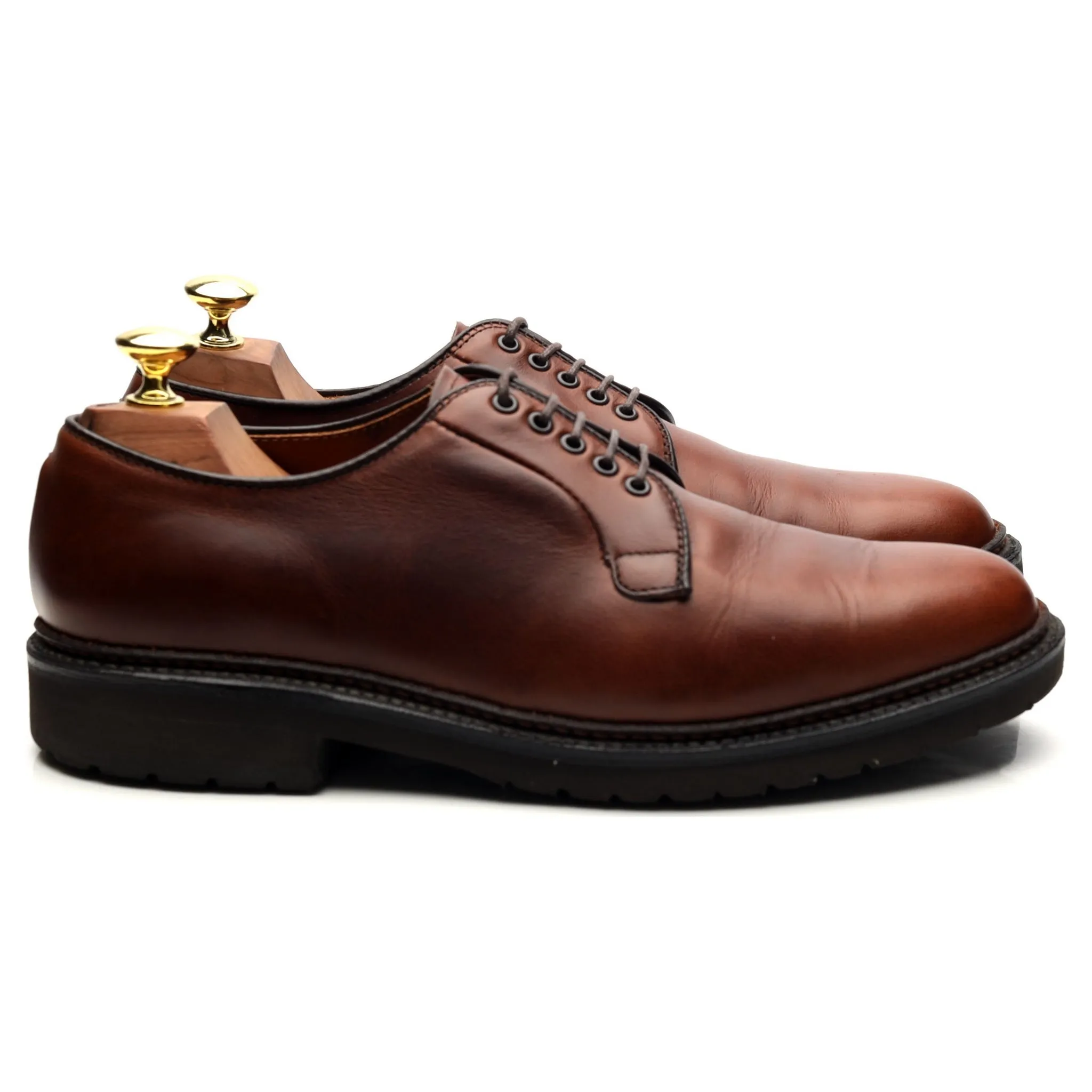 '9432S' Brown Leather Derby UK 7.5 US 8