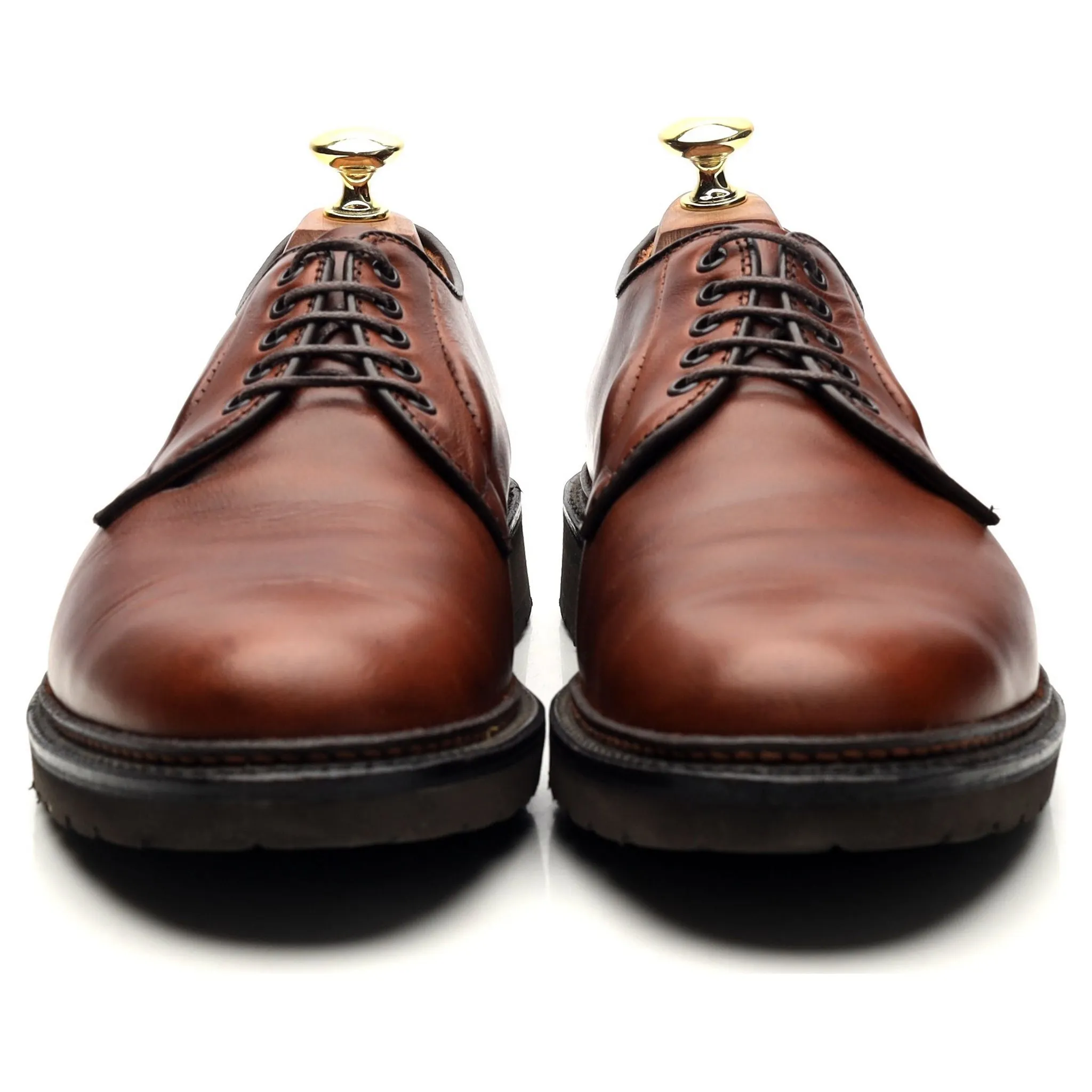 '9432S' Brown Leather Derby UK 7.5 US 8