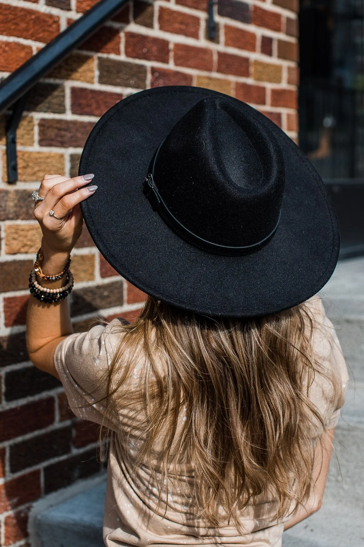 Black Panama Hat