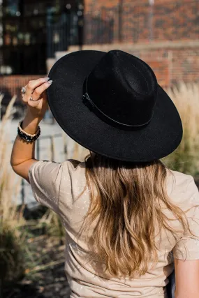 Black Panama Hat