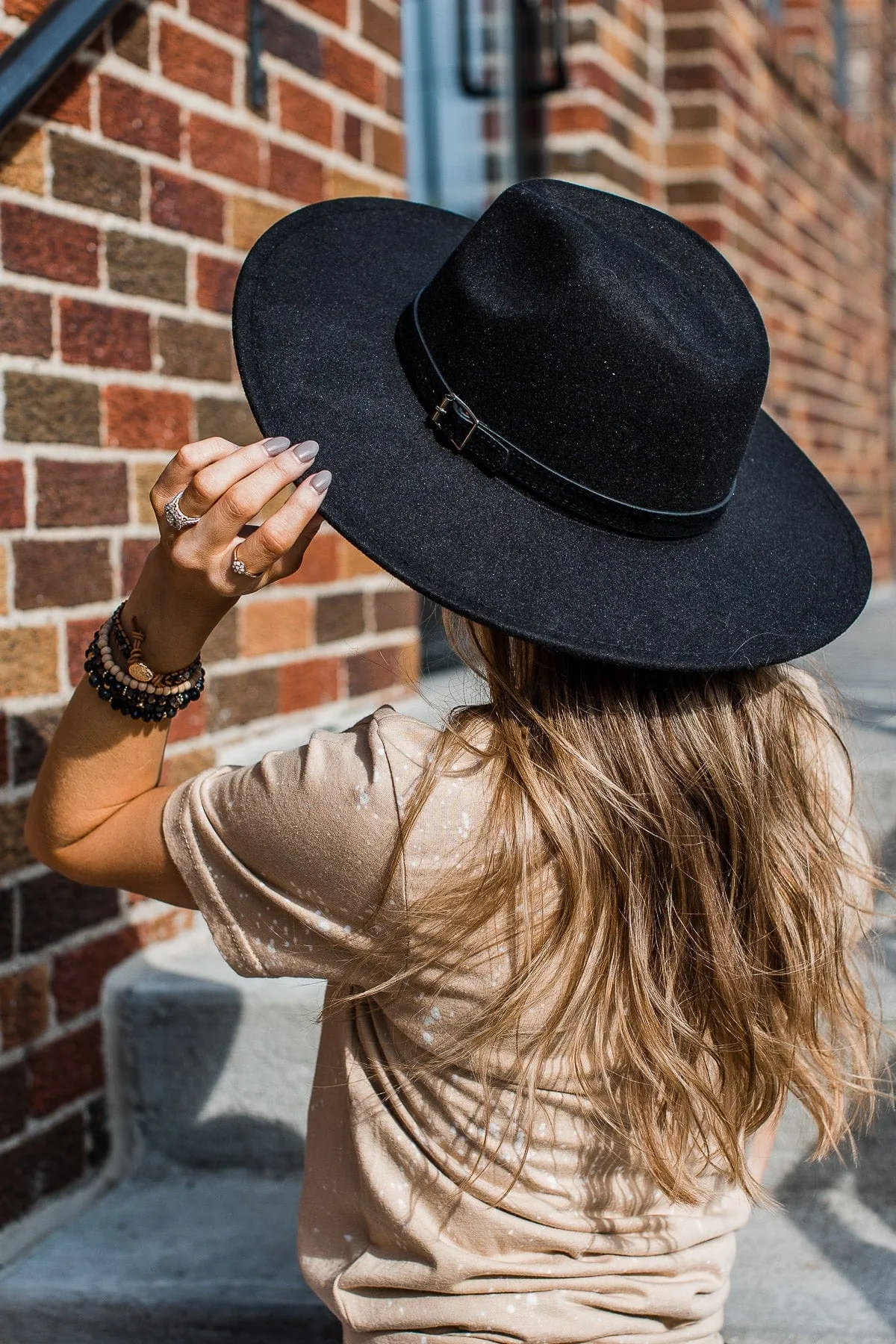 Black Panama Hat