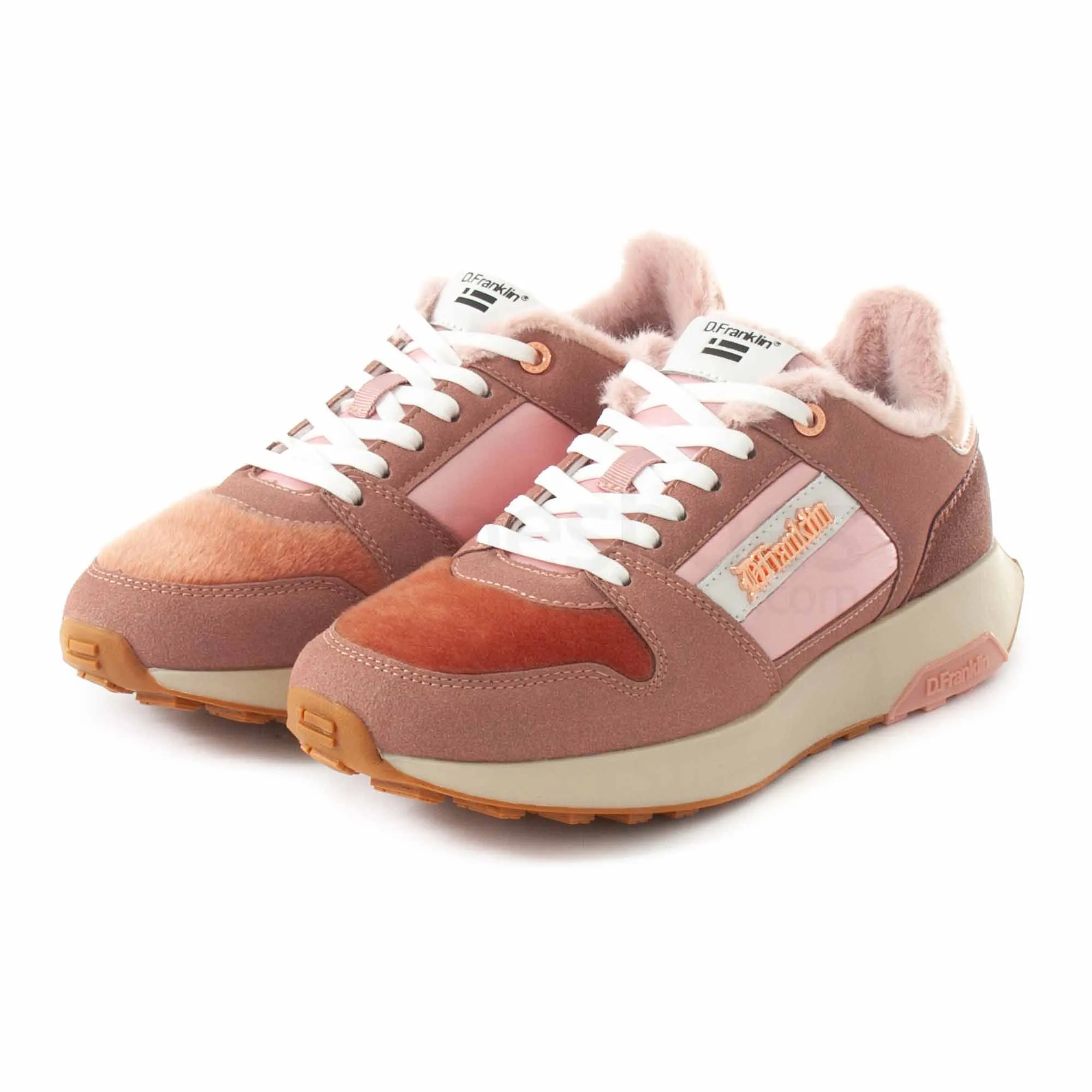 Active Pink D.FRANKIN Tennis Sneakers - DFSH365004-PINK