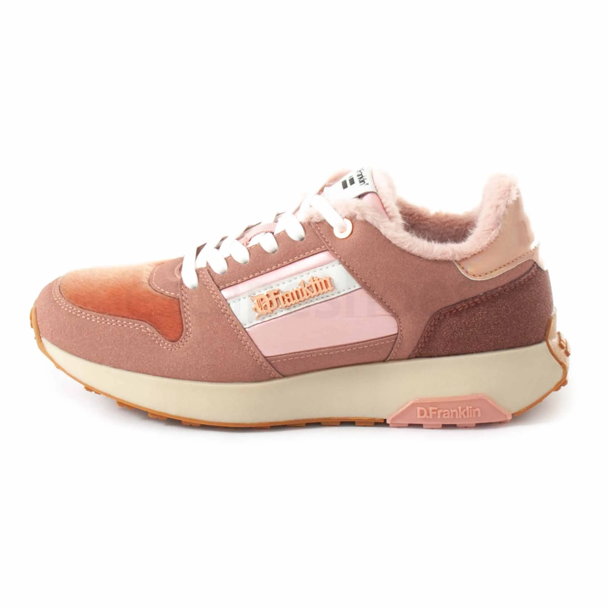 Active Pink D.FRANKIN Tennis Sneakers - DFSH365004-PINK