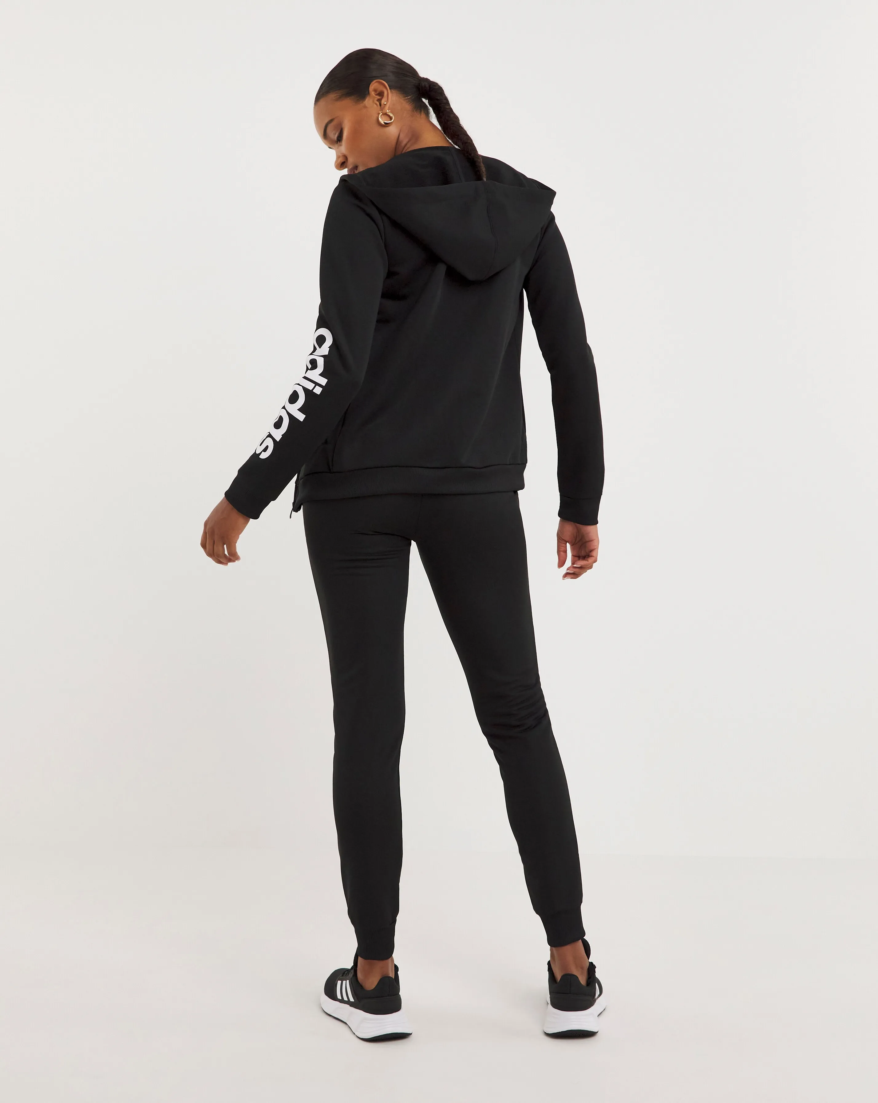 adidas Big Logo linear Tracksuit | Simply Be