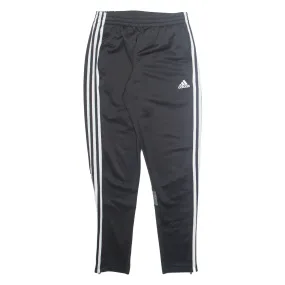 ADIDAS Mens Joggers Black Tapered S W26 L28