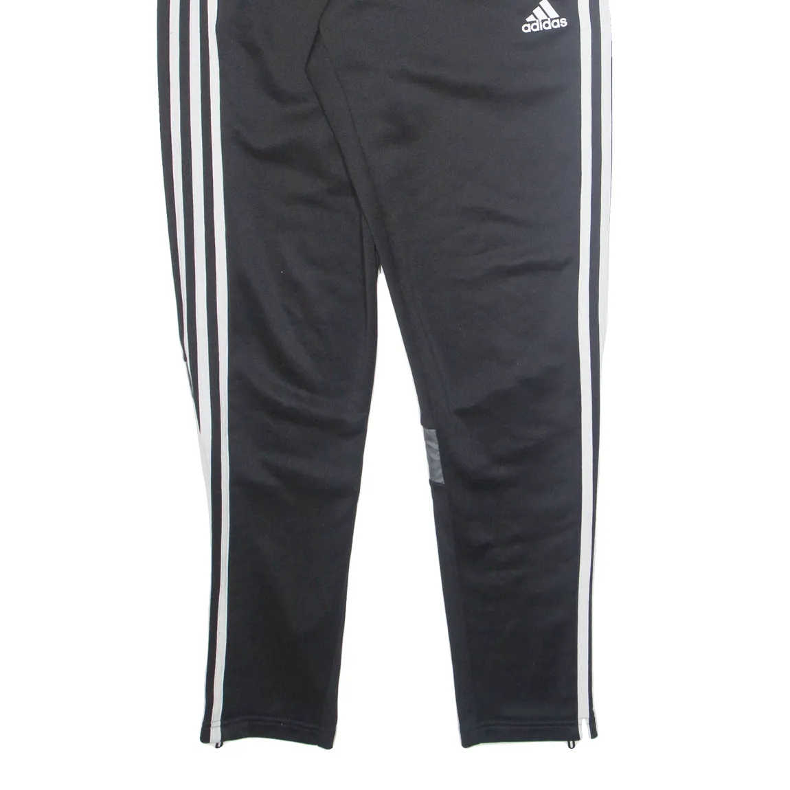 ADIDAS Mens Joggers Black Tapered S W26 L28