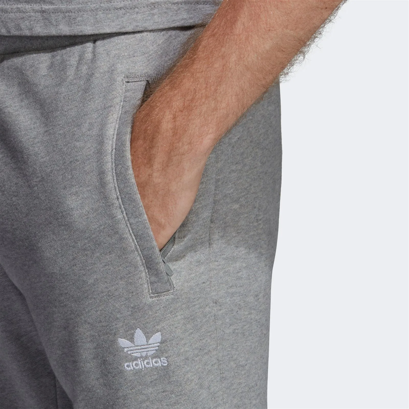 adidas Originals Trefoil Essentials Joggers - Medium Grey Heather