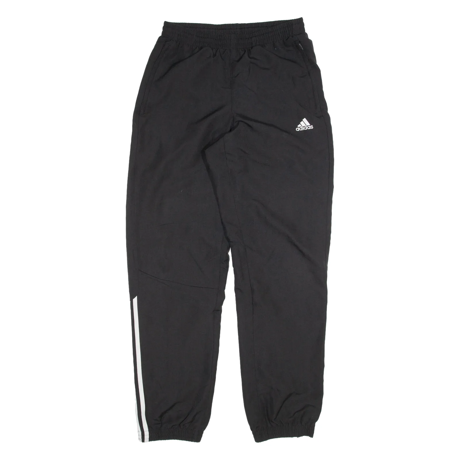 ADIDAS Womens Joggers Black Tapered S W30 L31