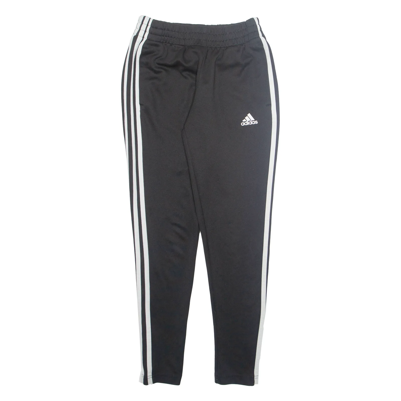 ADIDAS Womens Joggers Black Tapered XS W22 L26