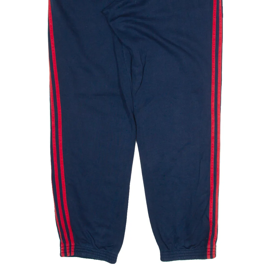 ADIDAS Womens Joggers Blue Tapered L W36 L32