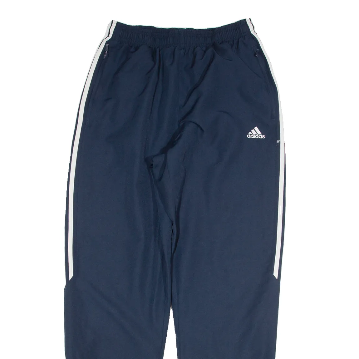 ADIDAS Womens Joggers Blue Tapered M W30 L31