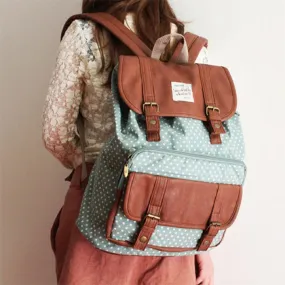 Adorable Polka Dot Pattern Casual Backpacks