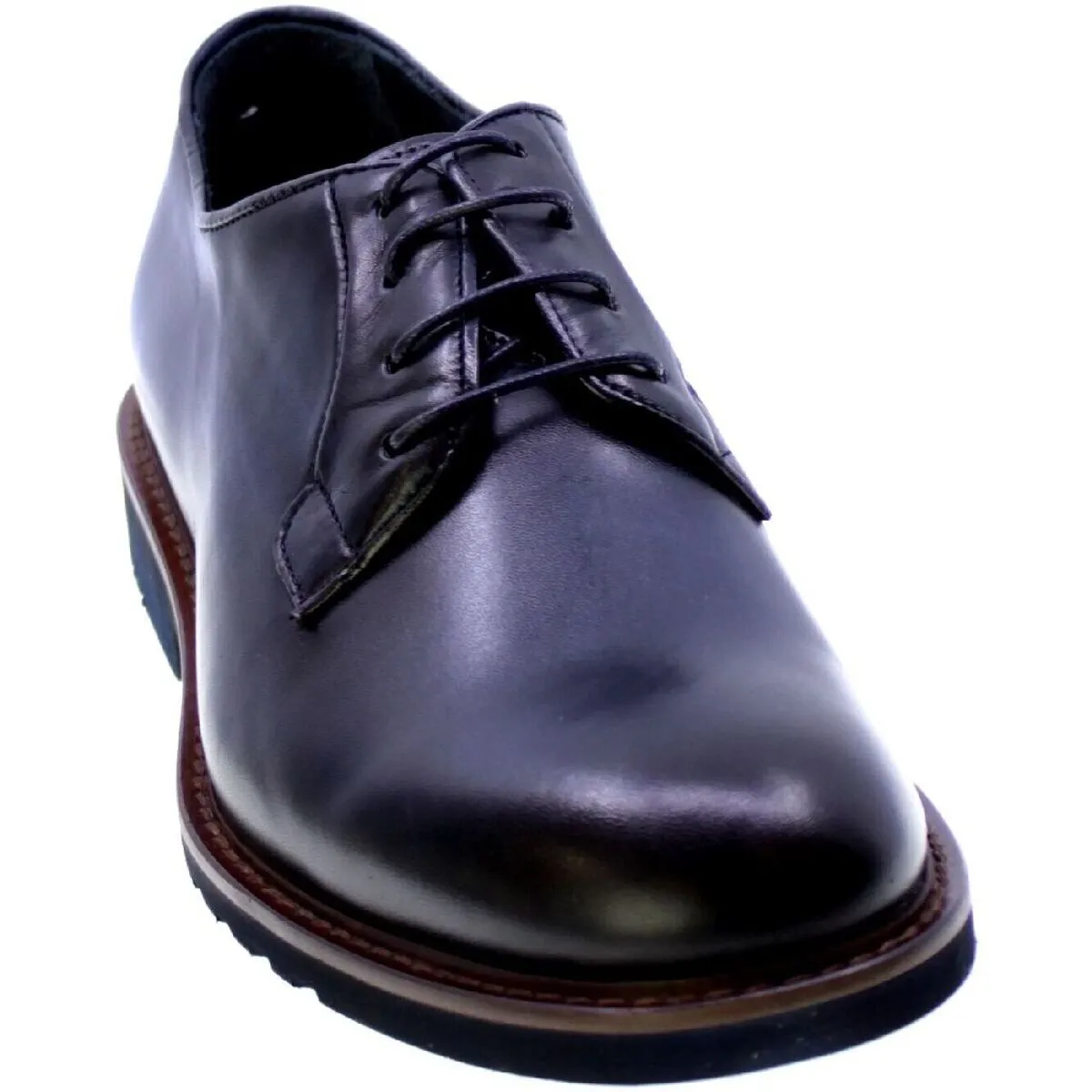 Blue Men's Derby Shoes by All.Bassa - Model 1145/24