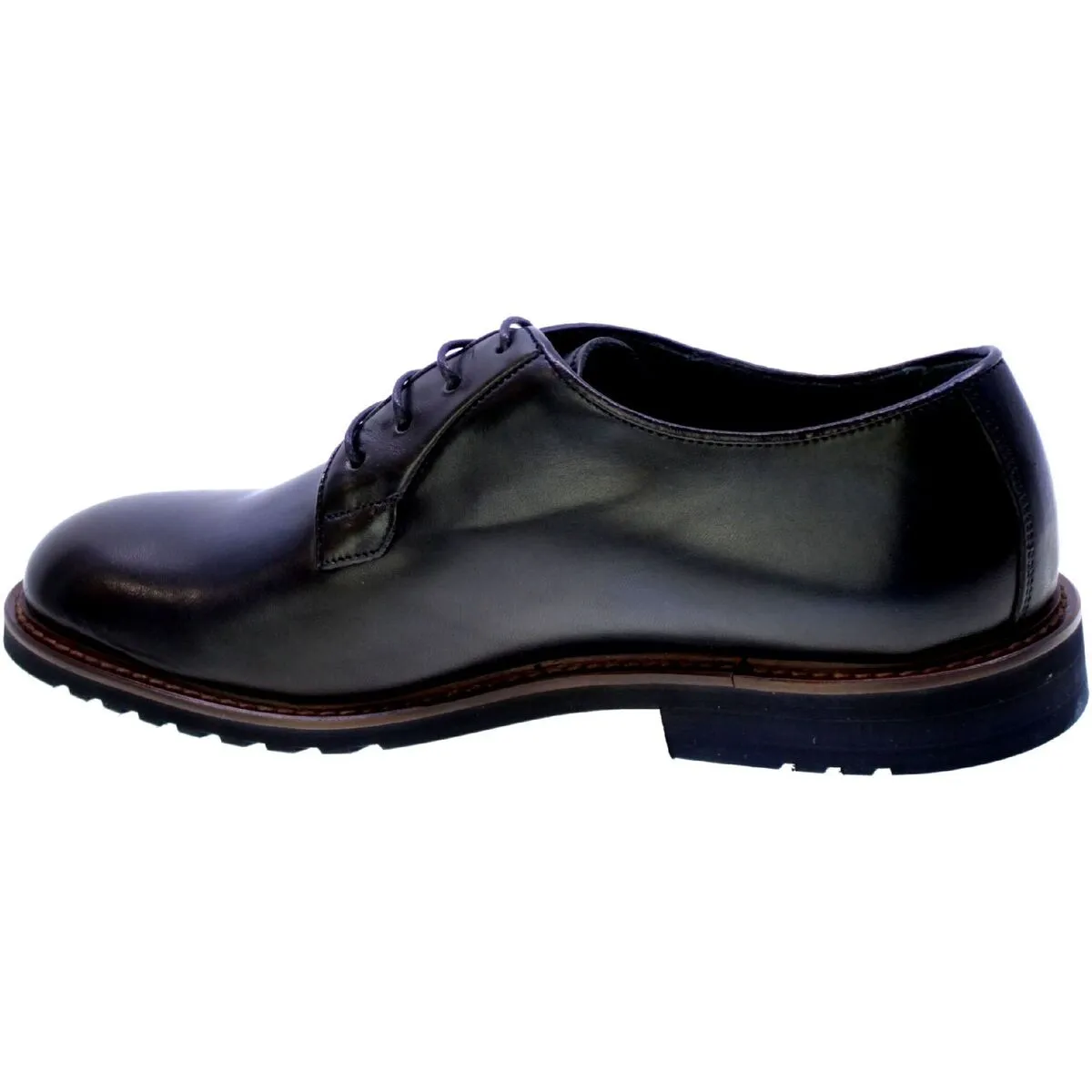 Blue Men's Derby Shoes by All.Bassa - Model 1145/24