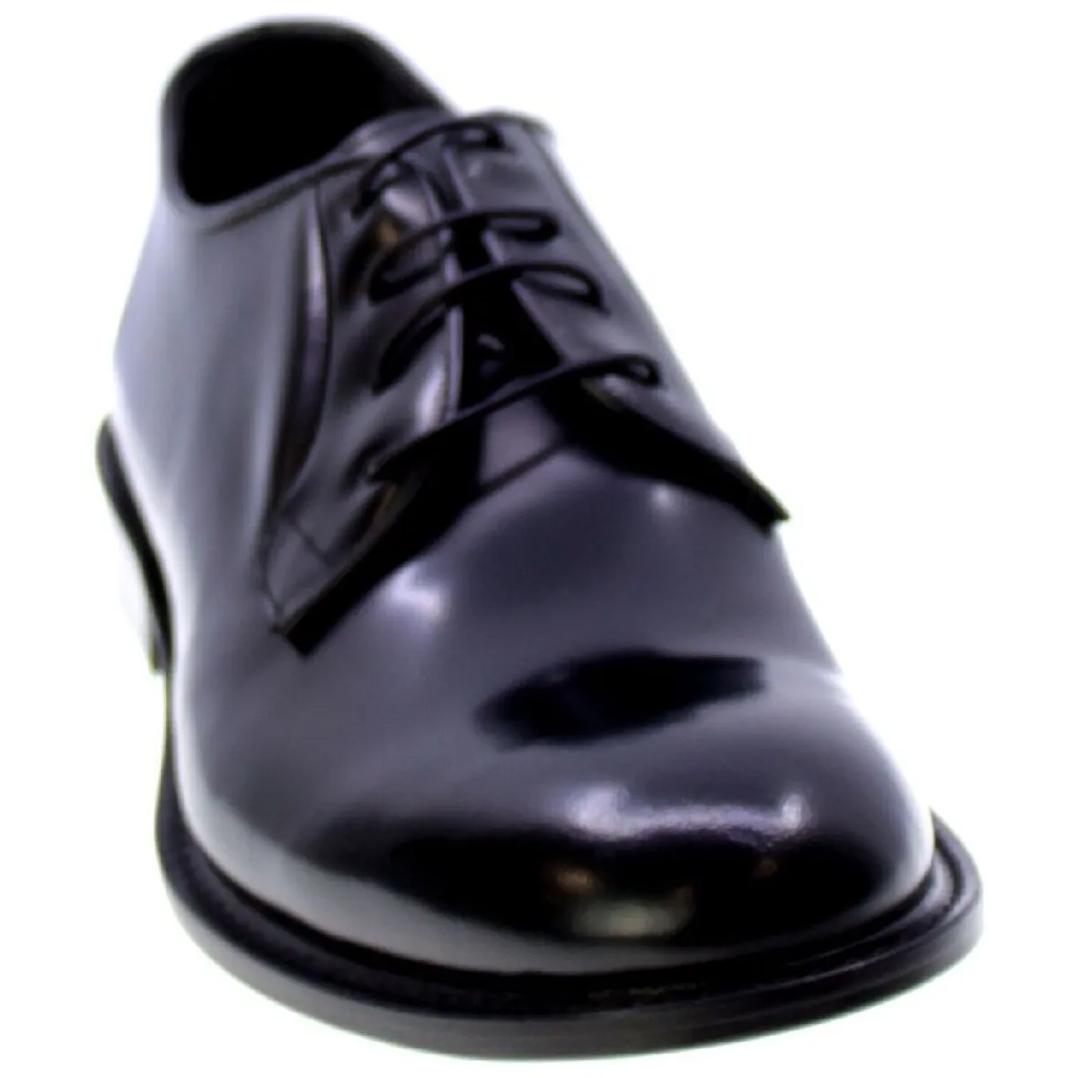 Black Men's Derby Shoes 1145