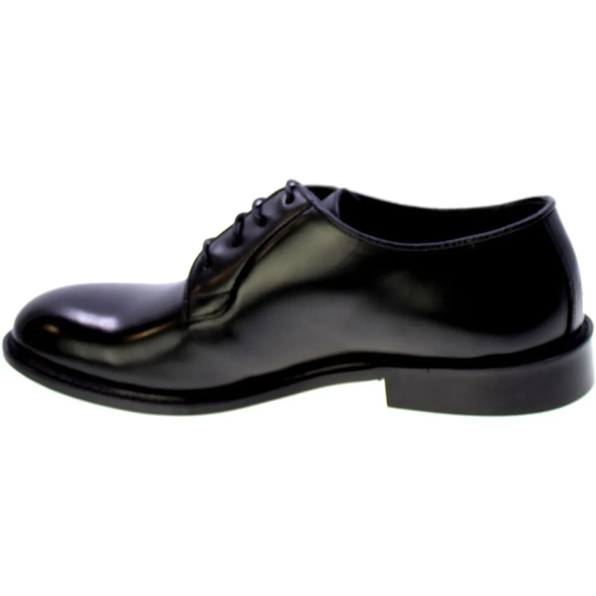 Black Men's Derby Shoes 1145