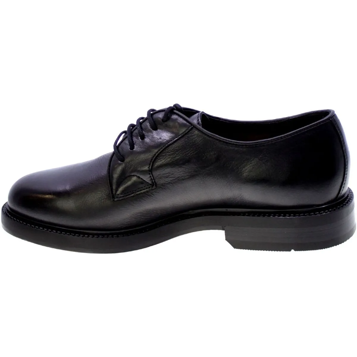 All.bassa Men's Black Derby Shoes 13207-092.