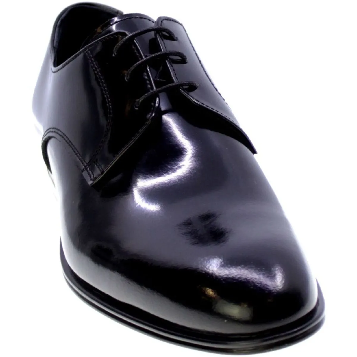 All.bassa Black Men's Derby Shoes Size 226/24