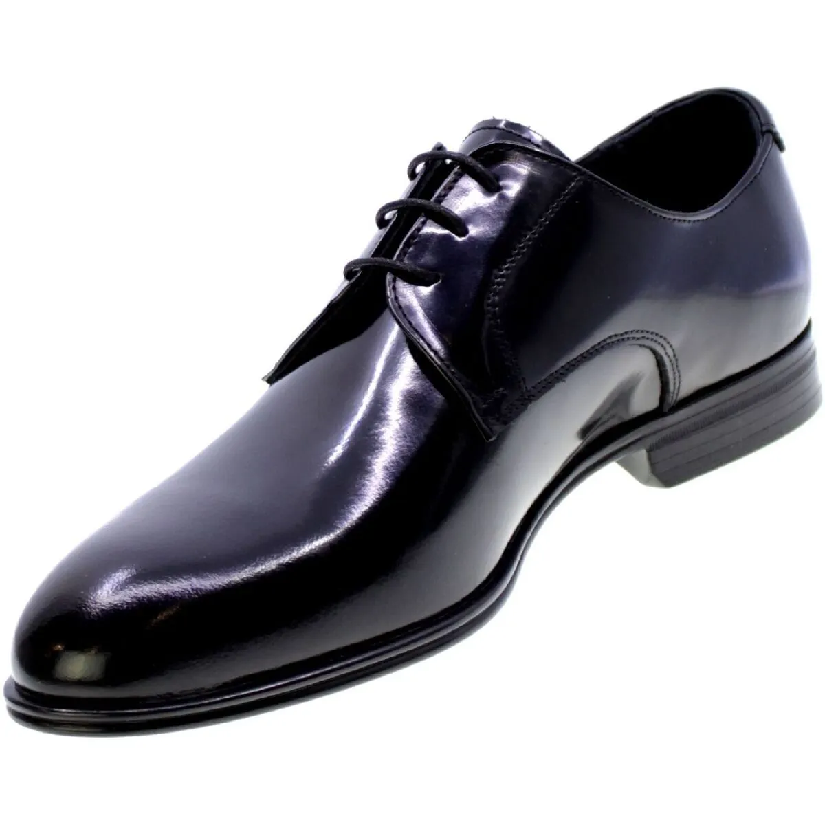 All.bassa Black Men's Derby Shoes Size 226/24