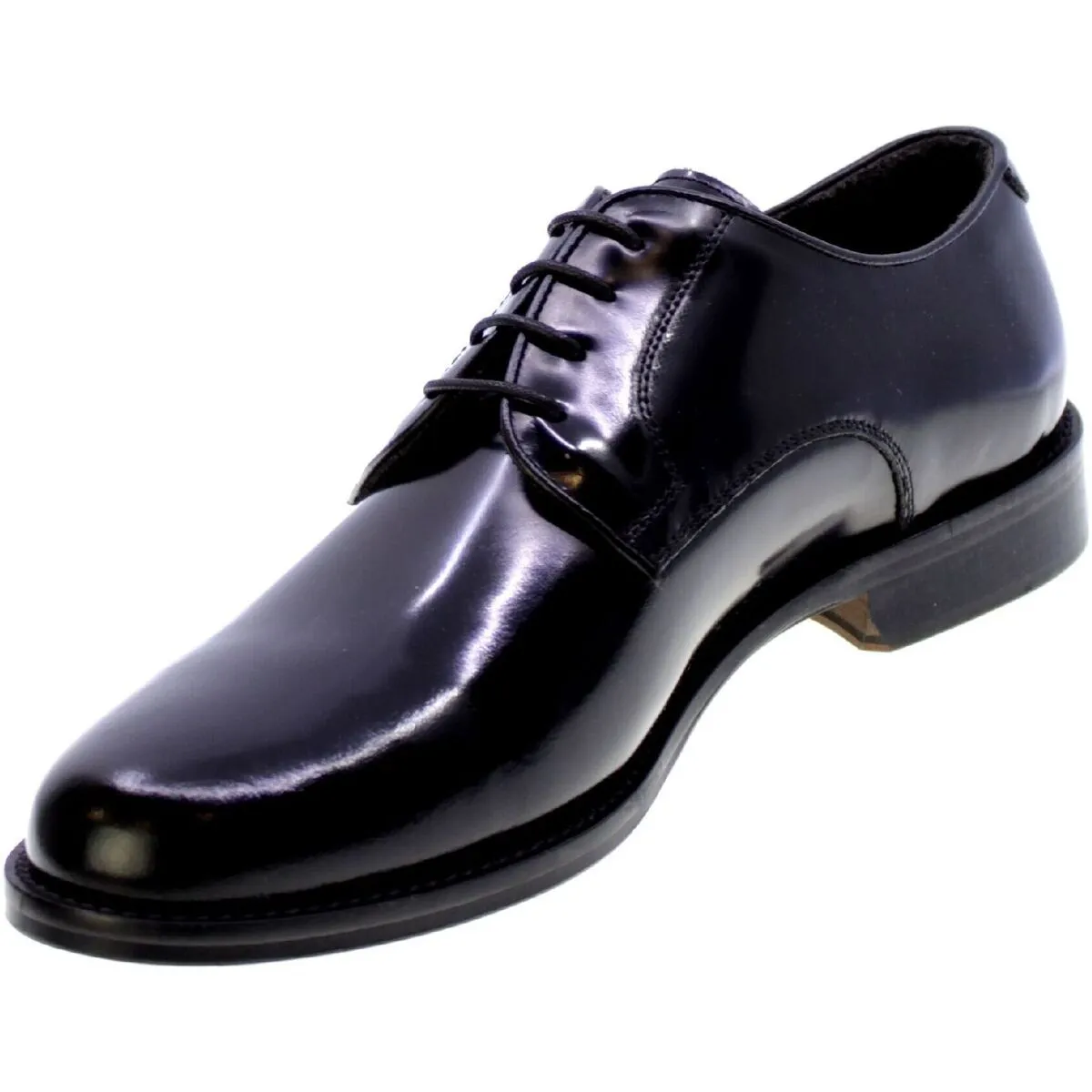 Black men's derby shoe 901/24 by All.bassa.