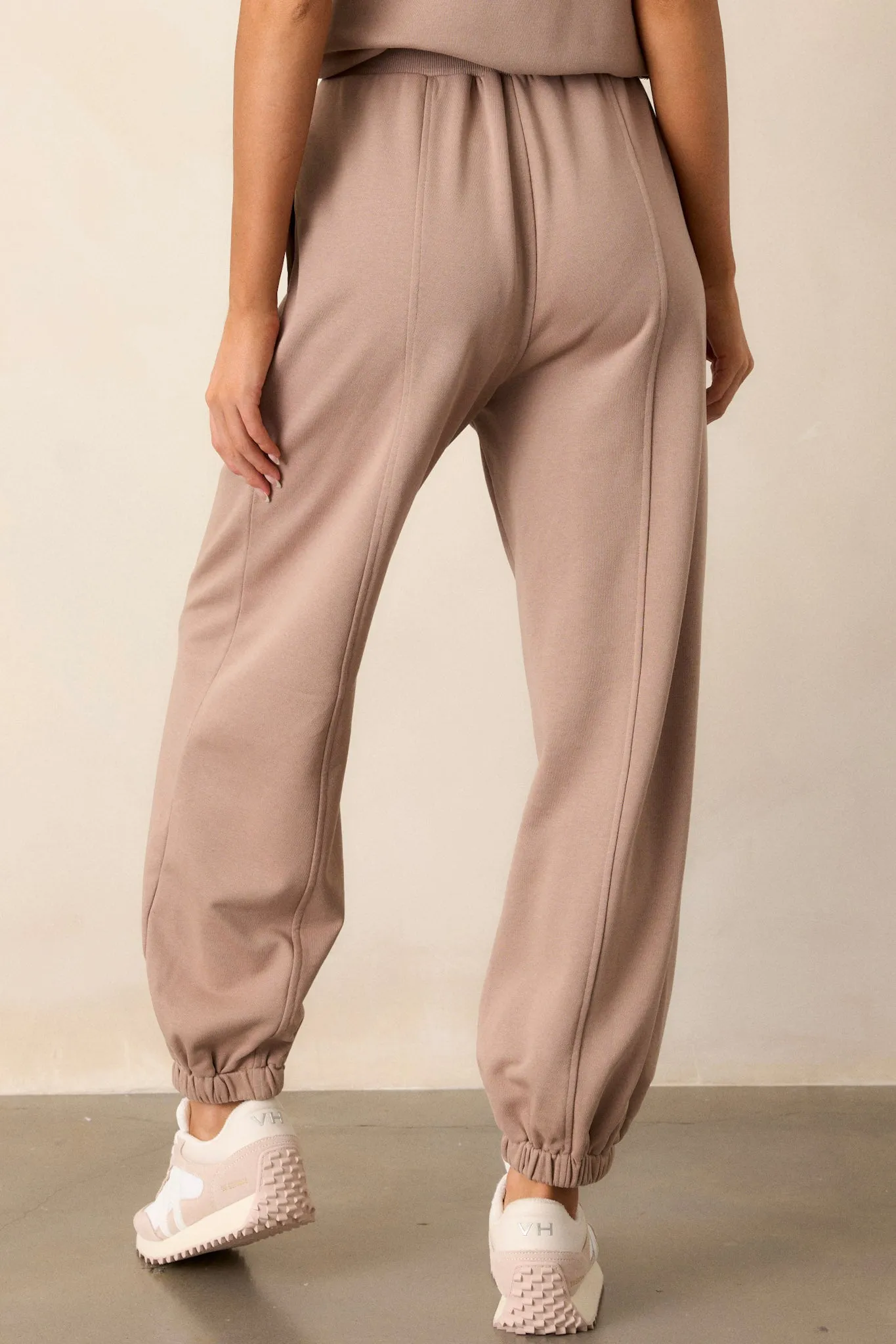 Almost Forever 100% Cotton Light Mocha Joggers