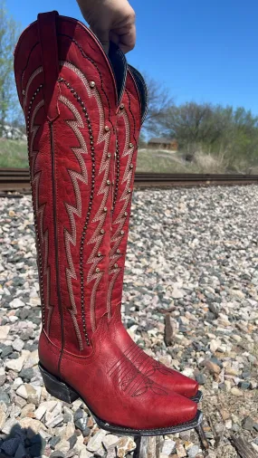 Red Women's Boots