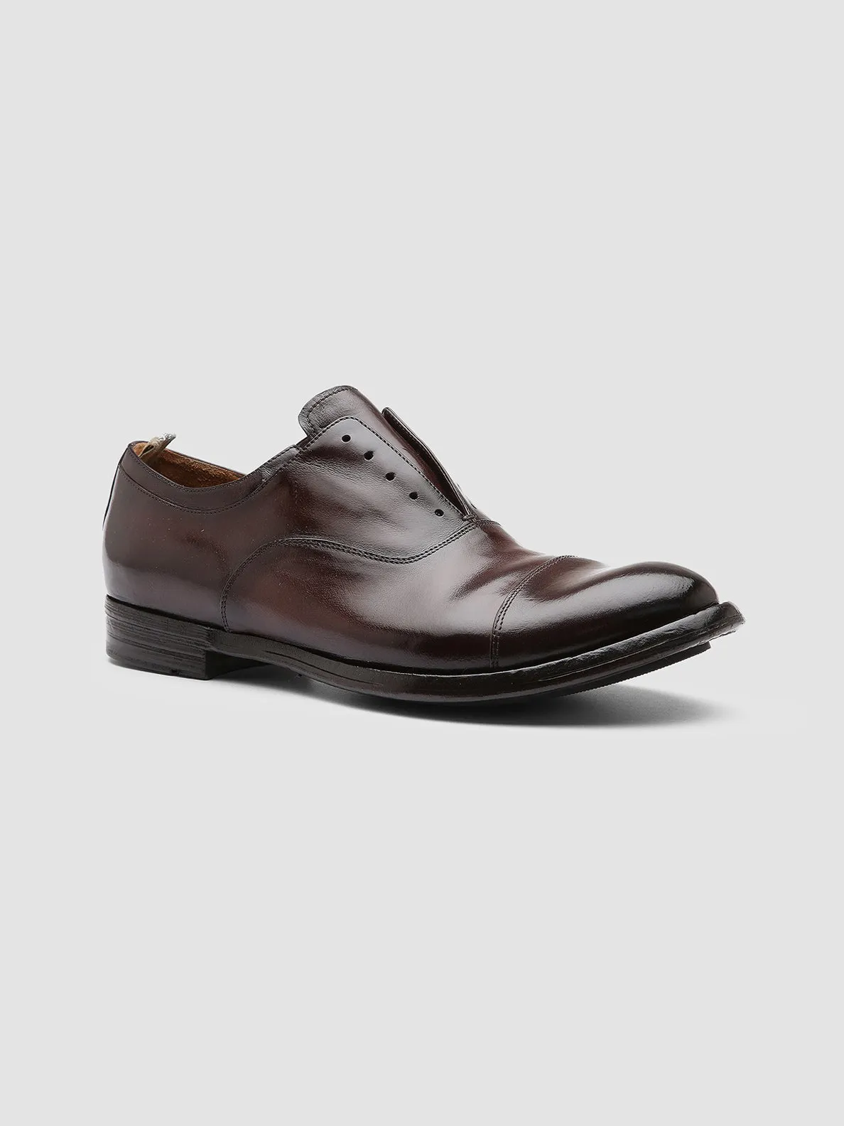 ANATOMIA 015 - Brown Leather Oxford Shoes