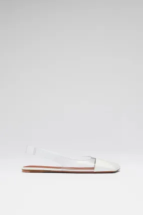 ANE GLASS SLINGBACK FLAT