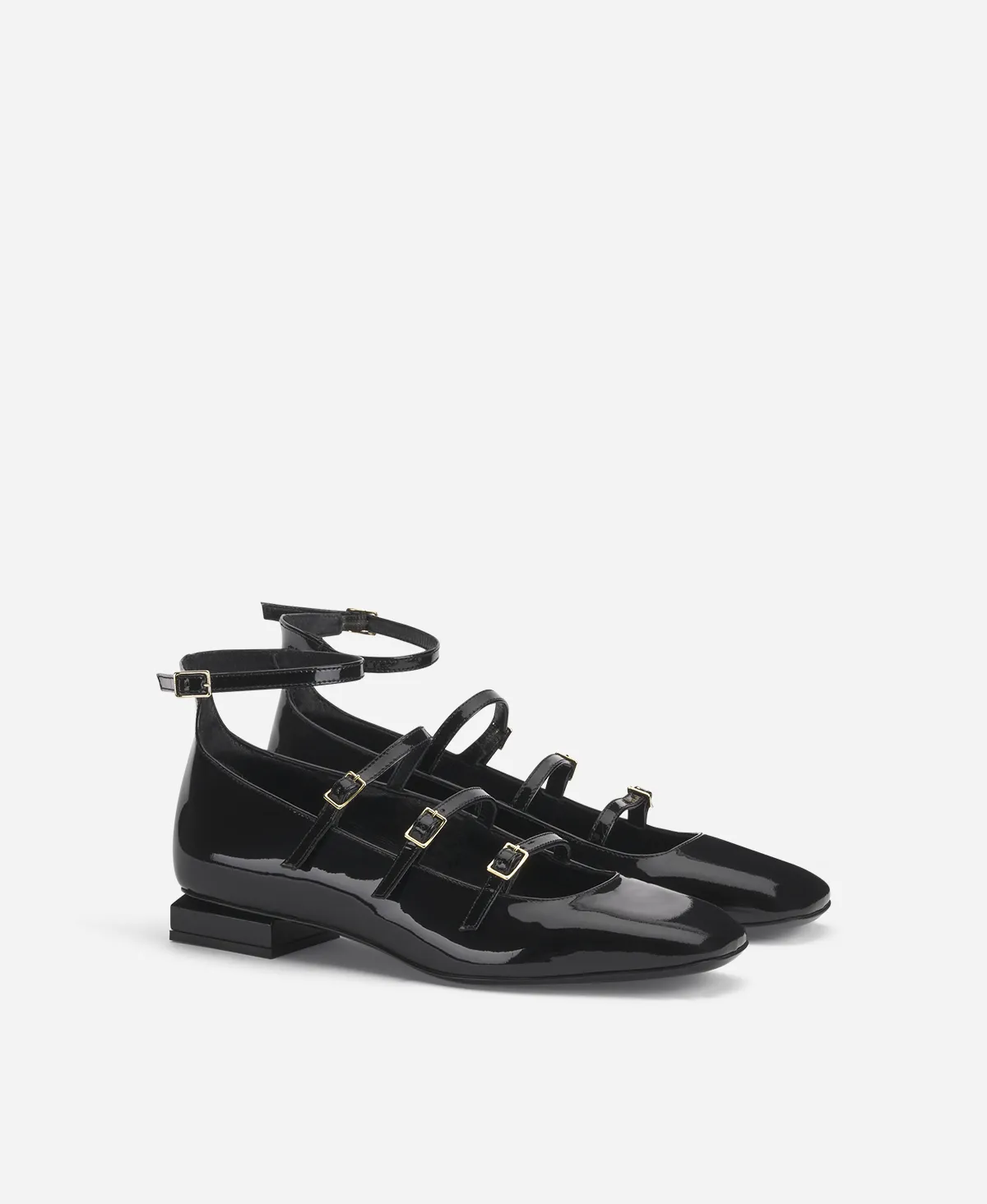 Angie L Straps Ballet flat with straps