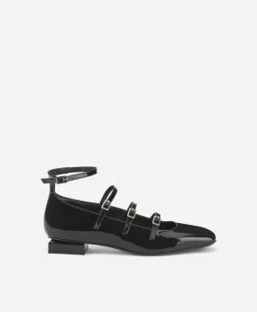 Angie L Straps Ballet flat with straps