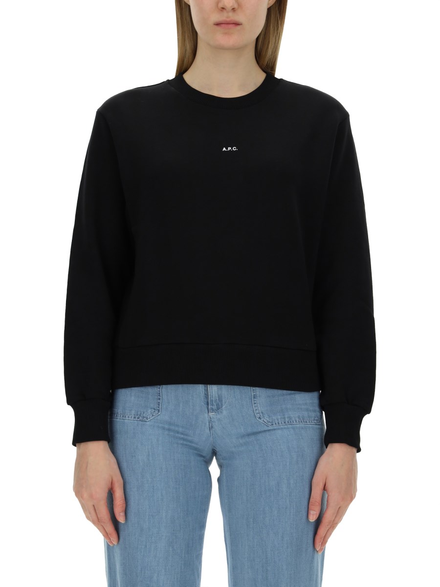 Micro Logo Sweatshirt by A.P.C.