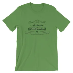 Arkansas Short-Sleeve Unisex T-Shirt City of Springdale AR - Authentic