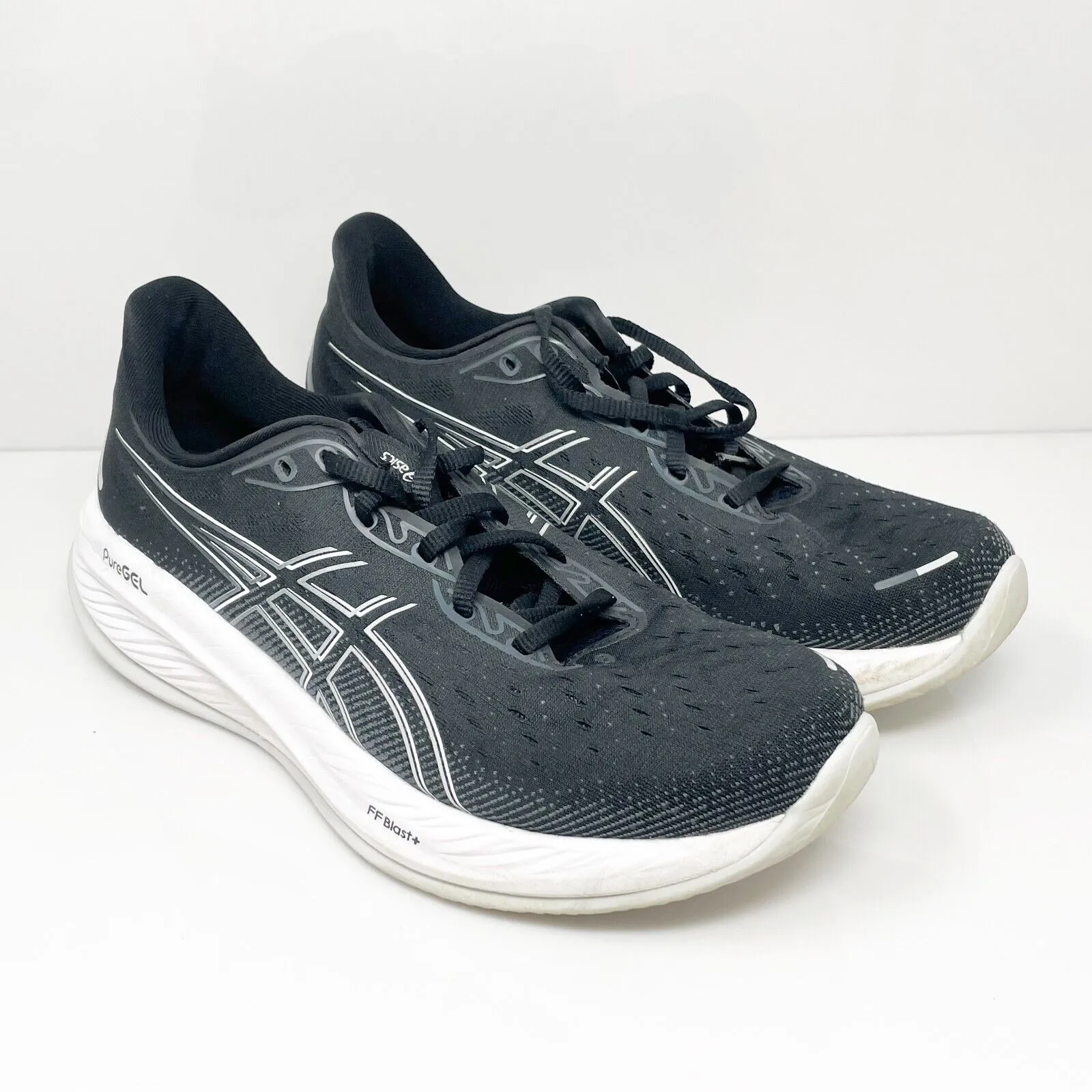 Asics Mens Gel Cumulus 26 1011B792 Black Running Shoes Sneakers Size 9.5