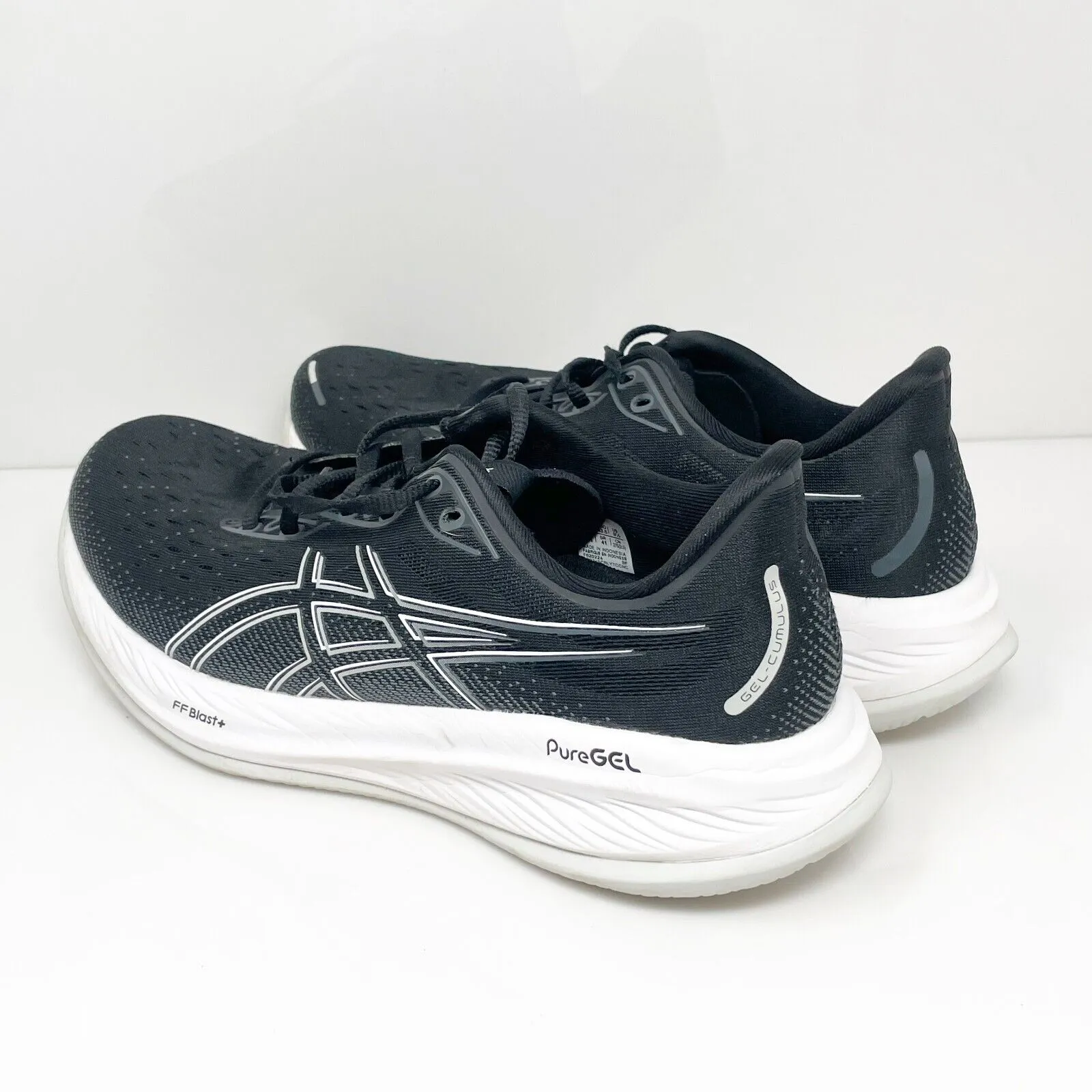 Asics Mens Gel Cumulus 26 1011B792 Black Running Shoes Sneakers Size 9.5