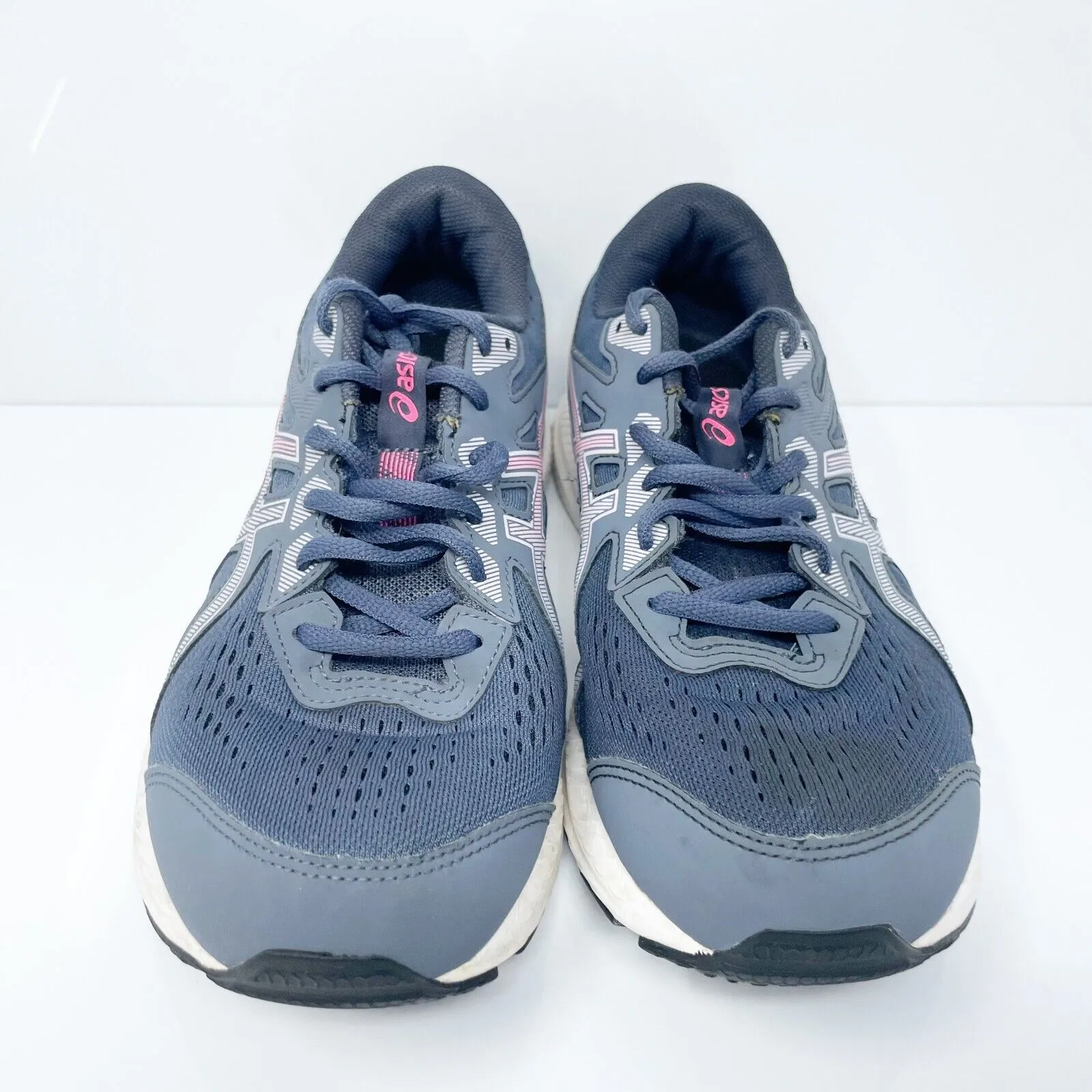 Asics Womens Gel Contend 8 1012B319 Gray Running Shoes Sneakers Size 9 W