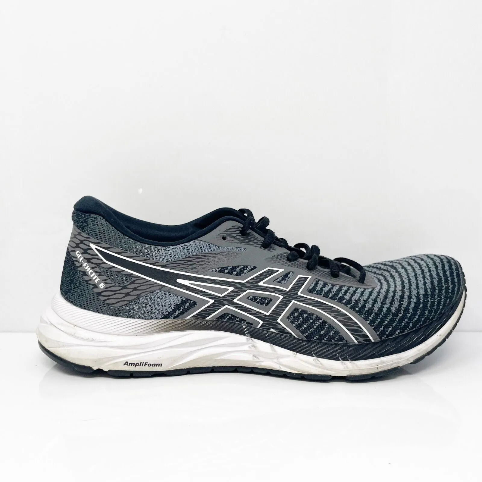 Asics Womens Gel Excite 6 Twist 1012A519 Gray Running Shoes Sneakers Size 9