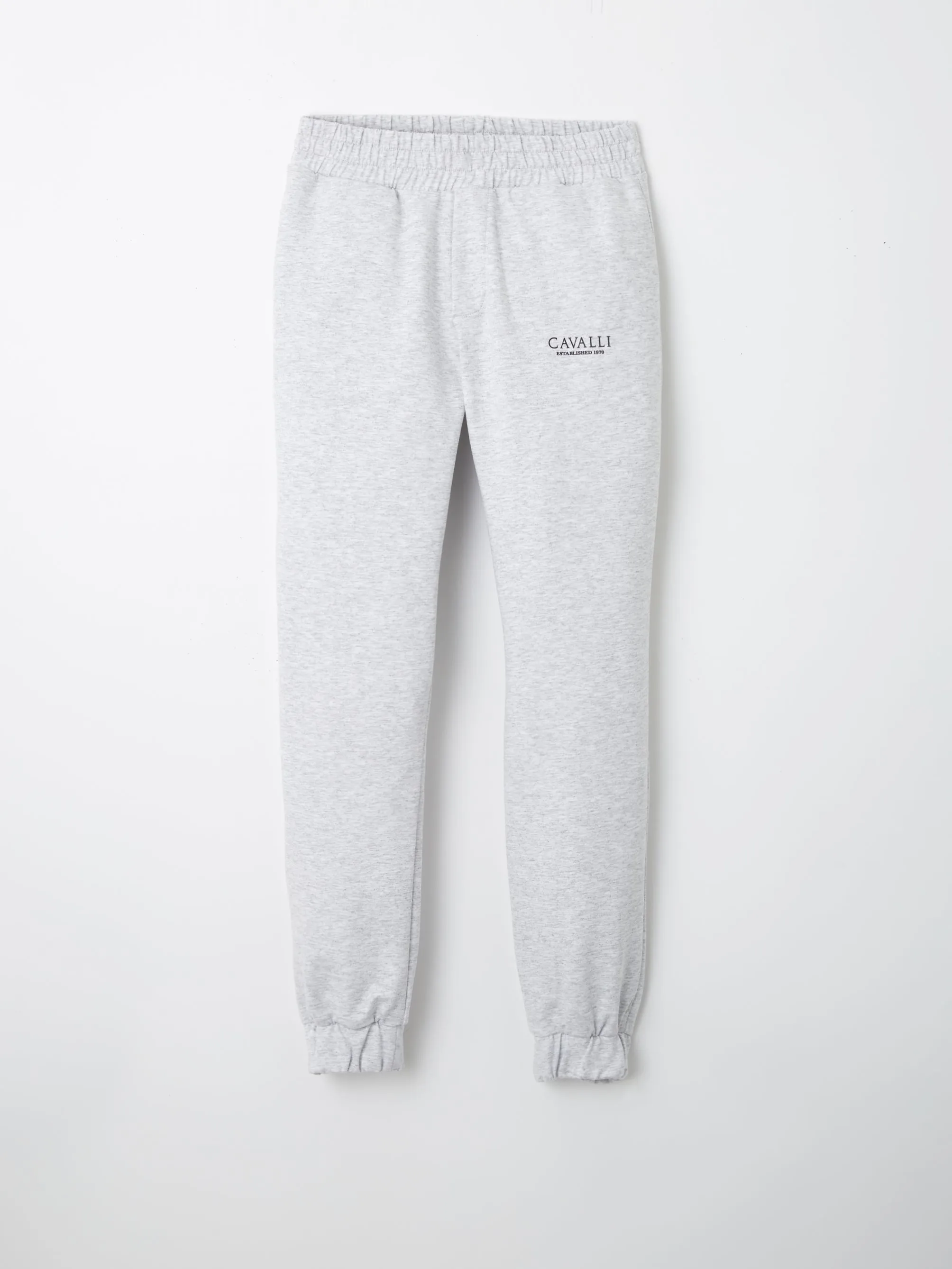 Baby Boys Roberto Cavalli Joggers in Grey Marl